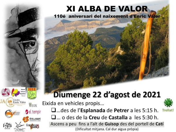 El Centre Cultural Castellut celebra la XI Alba de Valor